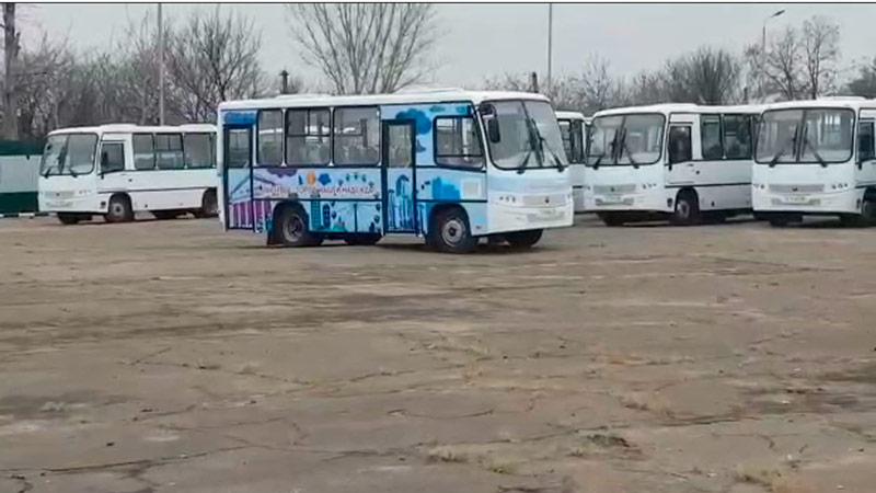 Новые автобусы в Макеевке