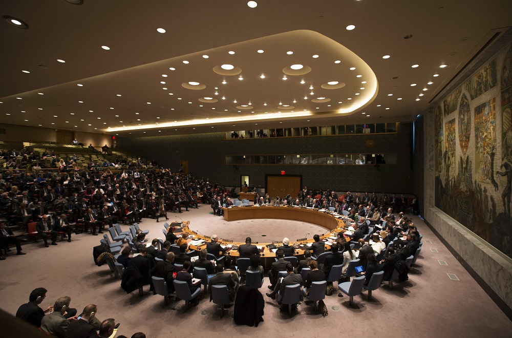 Зал заседаний СБ ООН