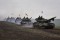 Колонна бронетехники ВСУ движется в сторону в ДНР на линию фронта